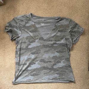 American Eagle camo shirt